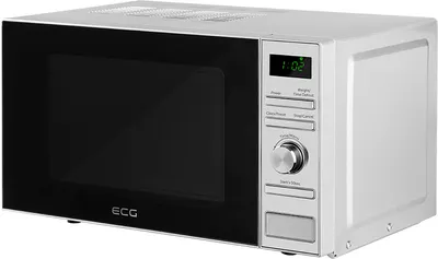 A white ECG microwave oven is shown against a white background.