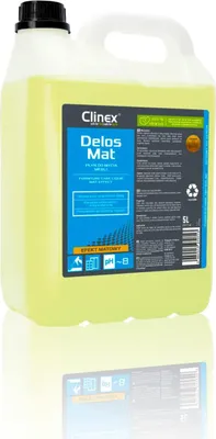 Produktbild von Clinex Holzreiniger Möbel “Delos Mat” 5 L - Möbelpflege - Holzpflege - Möbelreiniger - Entfernt Staub und Schmutz - Antistatische Eigenschaften - Frischt Gereinigte Oberflächen auf