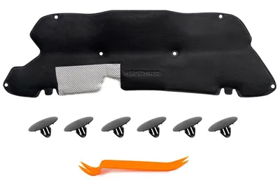 Produktbild von HERSTMOTO Motorhaubendämmung Schalldämmung der Motorhaube Motorhauben-Dämmmatte MIT CLIPS FÜR TOYOTA AYGO X 2022+ 53341-0H070