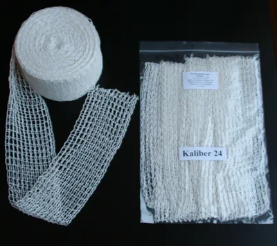 Bratnetz Kaliber 24, 10 m, für Füllrohre Ø ca. 190 mm