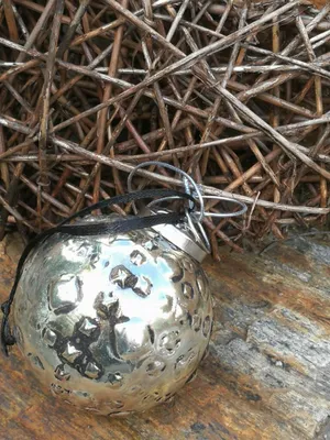 Produktbild von Christbaumkugel Corvinia, mit Rauten