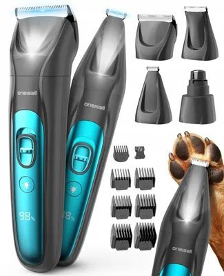 Produktbild von Oneisall Leiser 4-in-1 Haarschneider für Haustiere, kabellos, 5W