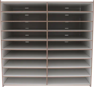 Obrázek produktu pro Kancelářský organizér na papír, 9stupňový design, velká kapacita