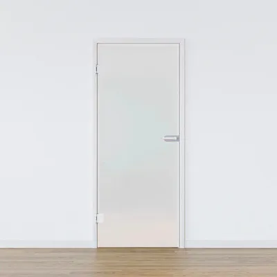 Produktbild von Pertura Glastür Glera Satin 959 x 1972 x 8 mm Links für Beschlag Studio Office
