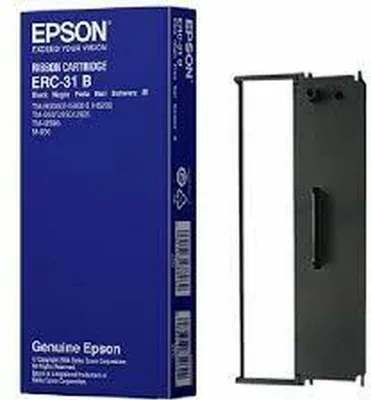 Immagine prodotto di Nastro a colori Epson S015369 ERC31B nero
