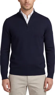 Produktbild von Boss Black Pullover schwarz mit halbem Reißverschluss