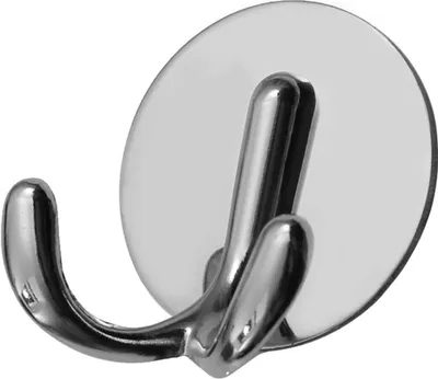 Produktbild von Exklusiv Edelstahl Garderobenhaken selbstklebend Klebehaken Handtuchhalter Haken Doppel