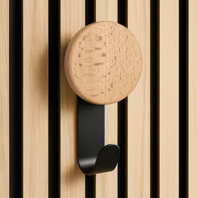 Image de Omgoods - Lot de 3 crochets muraux pour panneaux acoustiques, sans perçage