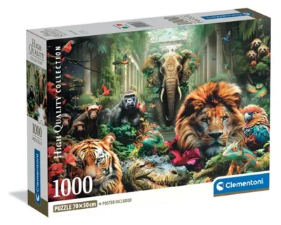 Produktbild von Puzzle 1000 Mystischer Dschungel
