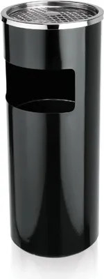 Obrázek produktu pro Podstavec popelníku Práškově lakovaná ocel / nerezová ocel 60 cm kulatý popelník