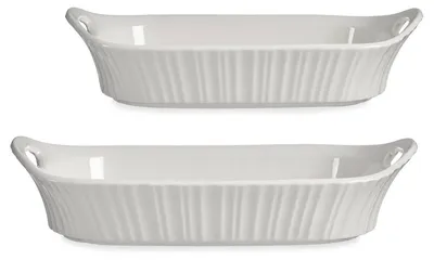 Produktbild von Auflaufform aus Porzellan, 2er-Set