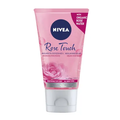 Produktbild von NIVEA Micellar Cleansing Gel with Organic Rosewood - Rose Touch 150ml