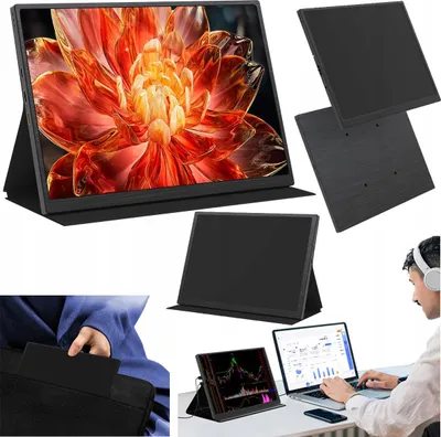 Zdjęcie produktu dla Monitor przenośny DO LAPTOPA TELEFONU KONSOLI 10,5" 1920×1280 ZEUSLAP Z10P