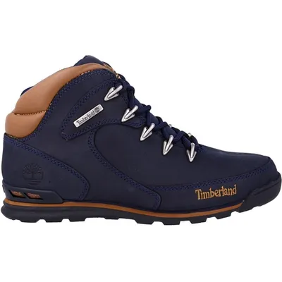 A single Timberland hiking boot is shown against a white background.