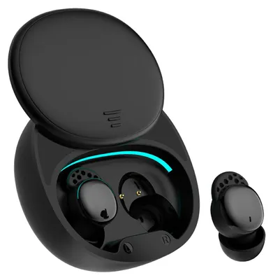 Produktbild von Schlafkopfhörer Bluetooth 5.3, Seitenschläfer Ohrhörer, geräuschreduzierend, Schlafmodus, LED Anzeige, bequem, kabellos mit Ladecase, für Schlaf & Reisen