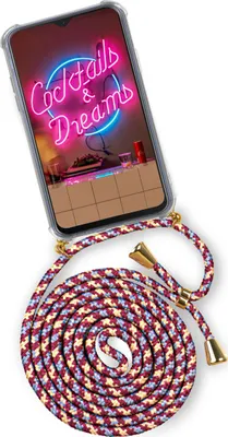 Produktbild von TWIST-Case + TWIST-Cord für Samsung Galaxy A10, Farbe:Lucky Heart (Gold)