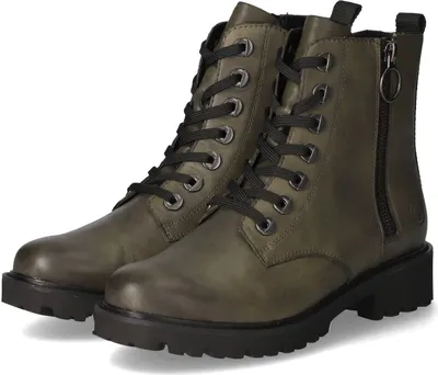 Image de Remonte Veterschoenen Hoog Veterschoenen Hoog - Groen - Maat 36