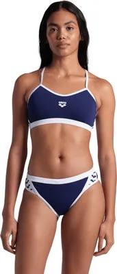Produktbild von arena Icons Bikini für Damen, Farbe:Blau, Größe:40