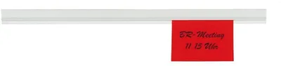 Image de MAUL bornier MAULexpress plastique autocollant 100 x 2.8 x 0.6 cm blanc