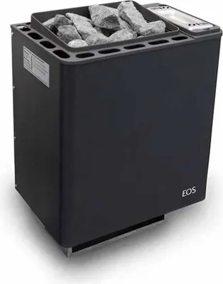 Immagine prodotto di Stufa per sauna EOS Bi-O Thermat W antracite | richiede un sistema di controllo separato | 6,0 kW