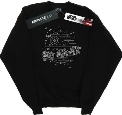 Produktbild von Star Wars - "Death Star" Sweatshirt für Herren BI45887 (S) (Schwarz)