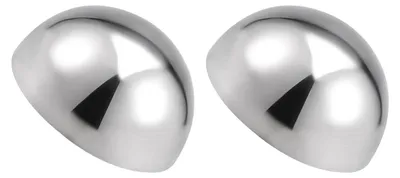 Immagine prodotto di 2 semisfere in acciaio inossidabile 304 (32 mm) per decorazione