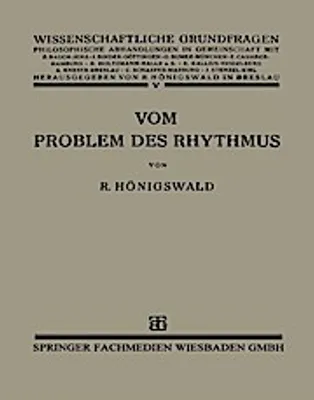 Produktbild von Vom Problem des Rhythmus