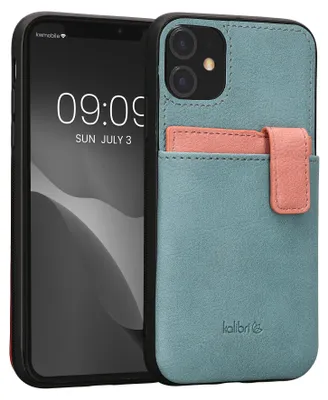 Productafbeelding van kwmobile KLB000016UT006C, Obal, Apple, iPhone 11, Mintgroen, Roze