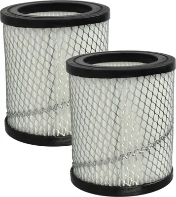 Produktbild von vhbw 2x Staubsaugerfilter Ersatz für Nedis 5412810324484 für Aschesauger - HEPA-Filter Silber Weiß