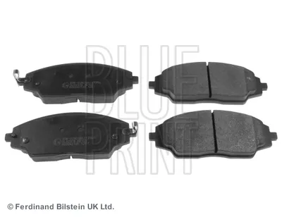 Produktbild von BLUE PRINT Bremsbeläge Satz Vorne für CHEVROLET AVEO Schrägheck (T300) ADG042135