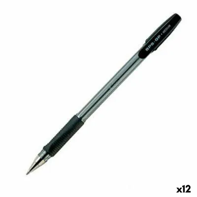 Produktbild von Pilot BPS-GP, Clip, Stick-Kugelschreiber, Nachfüllbar, Schwarz, 12 Stück(e), Medium