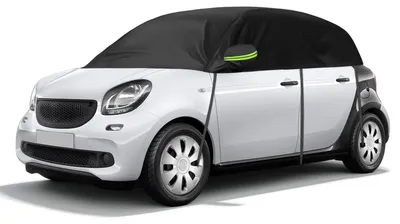 Productafbeelding van Autobeschermhoes voor halve garage, geschikt voor Smart Forfour (2014-2021), waterdicht