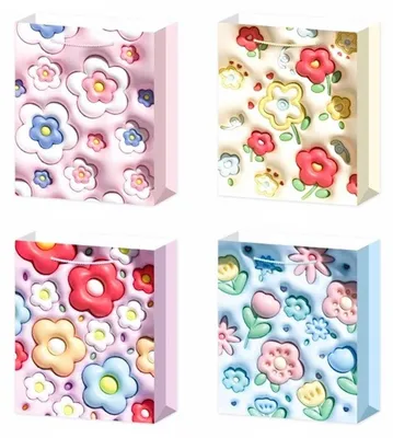 Image de Sac cadeau M Fleurs