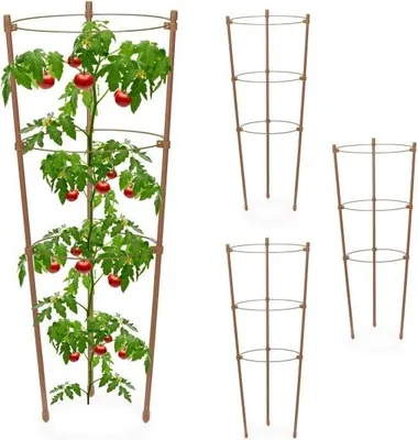 Obrázok produktu pre Popínavá 45 cm Súprava 4 kusov hnedá