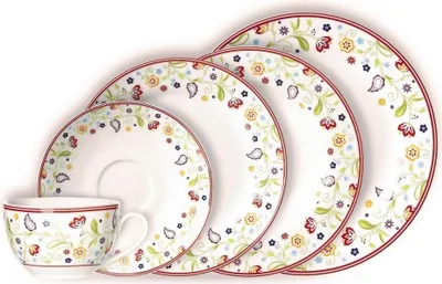 Produktbild von Kaffee- und Tafelservice 30 tlg. Doppio Shanti
