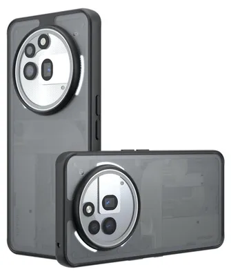 Produktbild von Für Nothing Phone 3a Pro Armor Big Design TPU / PC Hybrid Schutz Hülle Schwarz