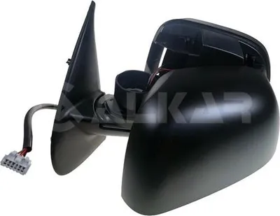 Produktbild von ALKAR 6131548 Außenspiegel Seitenspiegel Links für NISSAN MICRA III (K12) Beheizt Konvex Grundiert Elektrisch