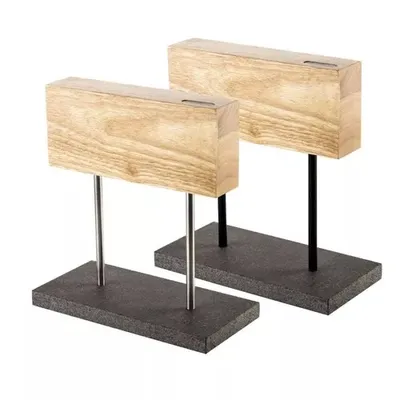 Immagine prodotto di Messerblock Eiche/Naturstein magnetisch