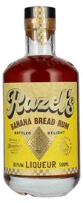 Produktbild von Razel's Banana Bread Rum Liqueur 38,1% Vol. 0,5l