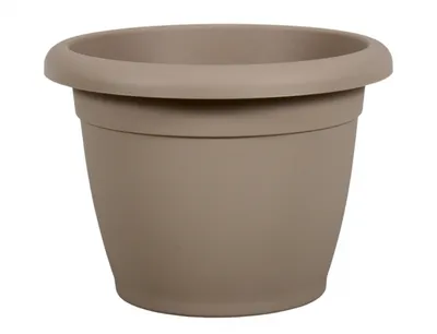 Immagine prodotto di Vaso da giardino Nohel NAXOS marrone grigio plastica d35x26cm