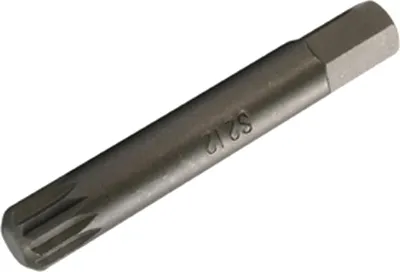 Produktbild von SW-Stahl Schrauberbit 05224L 75mm 12mm 12mm Chrom-Vanadium-Stahl 0,057kg 56g