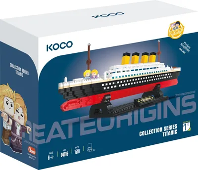 Zdjęcie produktu dla Klocki KOCO Titanic 1510 elementów