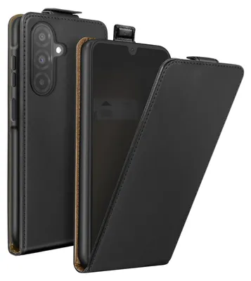 Obrázok produktu pre Avizar, vertikálne puzdro s klopkou pre Galaxy A26 s priehradkou na karty, čierna