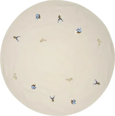 Productafbeelding van Broste Copenhagen, wollen vloerkleed van katoen, beige, 120 cm