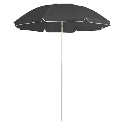 Produktbild von Sonnenschirm mit Stahlmast Anthrazit 180 cm , Markisen Design 2024