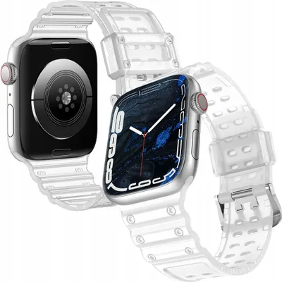 Immagine prodotto di Cinturino per Apple Watch Se/8/7/6/5/4/3/2 41/40/38Mm Trasparente