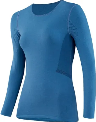 Produktbild von Loeffler Transtex Warm Hybrid Langarm-baselayer Blau 32-34 Frau Blau 32-34