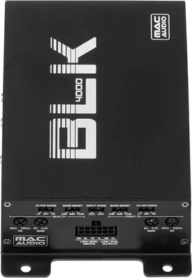 Produktbild von Mac Audio BLK 4000 Mini Verstärker 4 Kanal Class D Endstufe