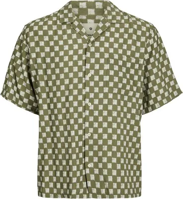 Produktbild von Jack & Jones Bluryland Kurzarmhemd Grün XL Mann Grün XL