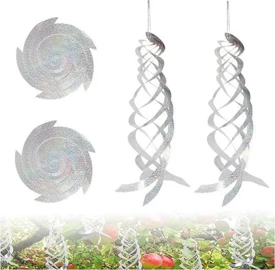 Produktbild von Reflektierender Vogelschreck Spiralendünger für Haus und Garten
